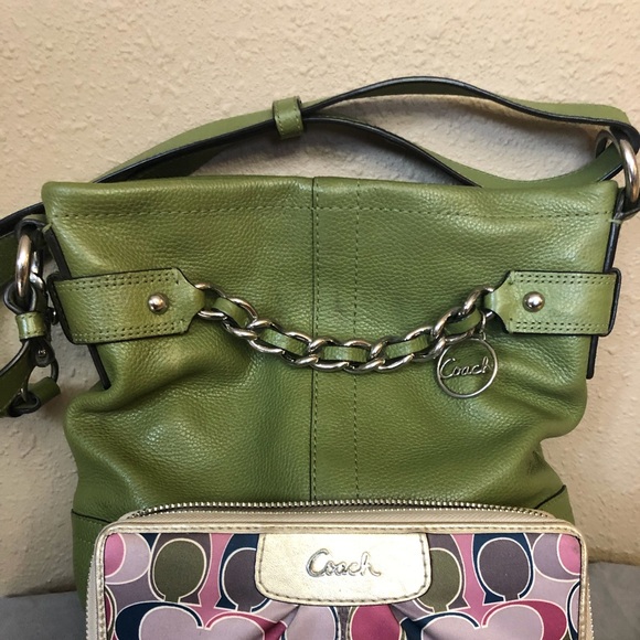 Coach Purse & Wallet Set - Picture 1 of 8